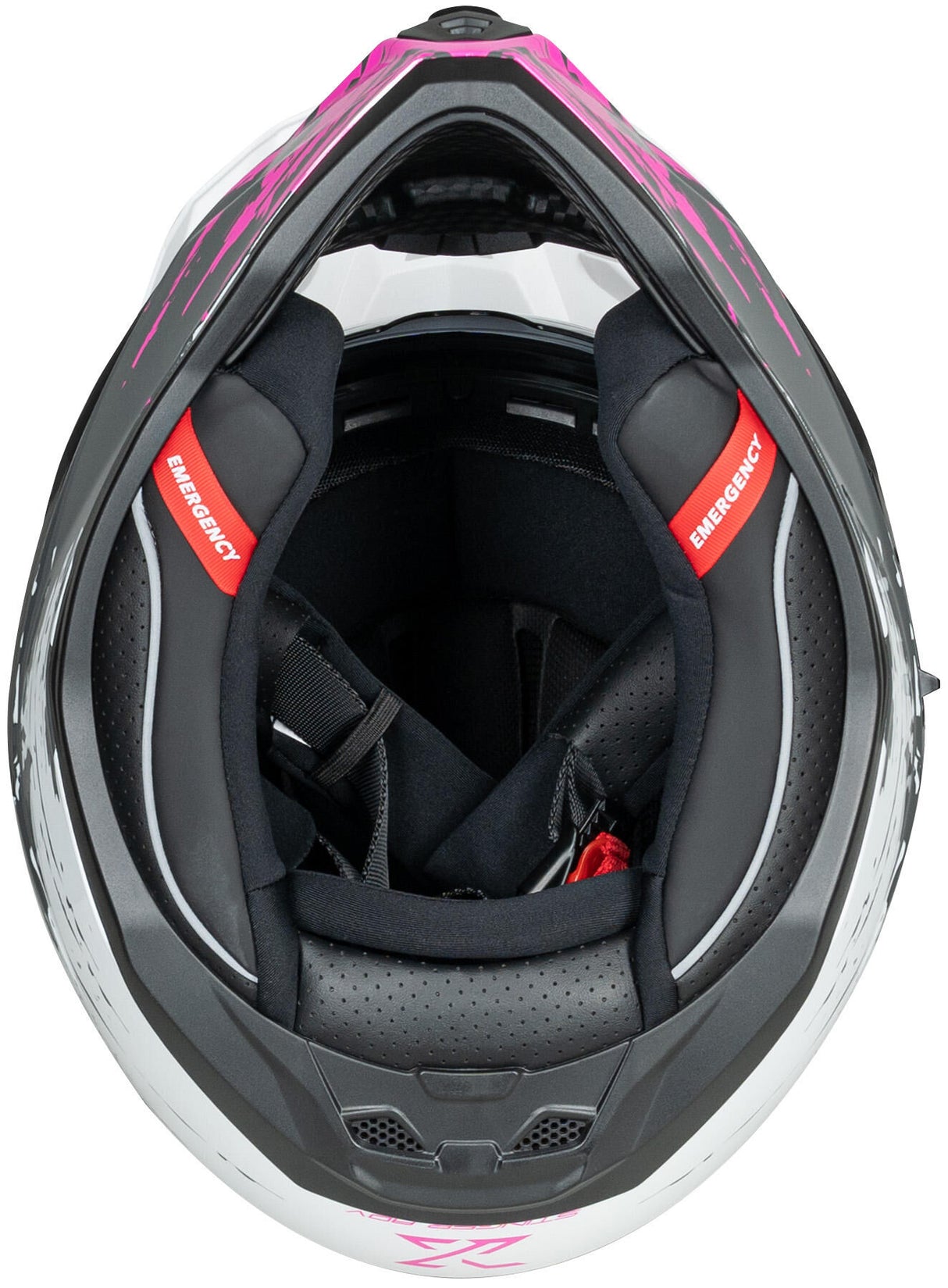 Spec-x enduro helmet sx-62.01 r1 stinger adv helmet spac-x sx-62.01 r1 stinger adv xl white pink