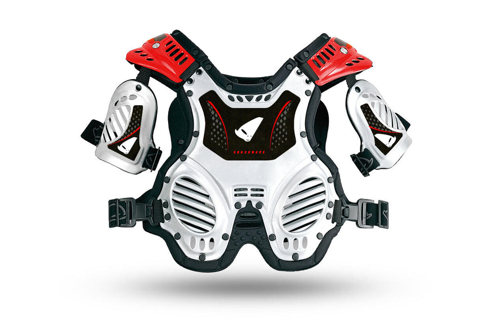 UFO pees breast protection shockwave. children's breast protect shockwave white