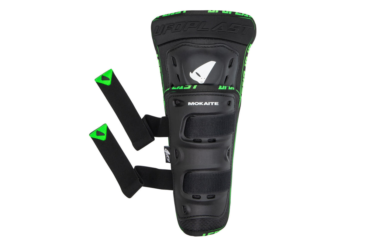 Ufo plast knie bescherming mokaite knee protector ufo mokait black