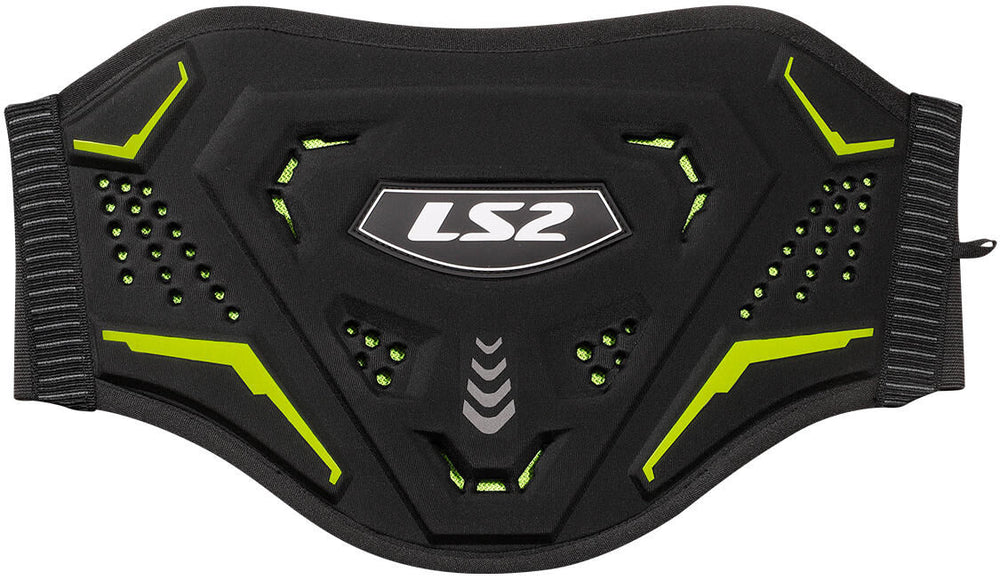 Ls2 kidney belt koku kidney belts koku black yellow gr. 3xl-5xl