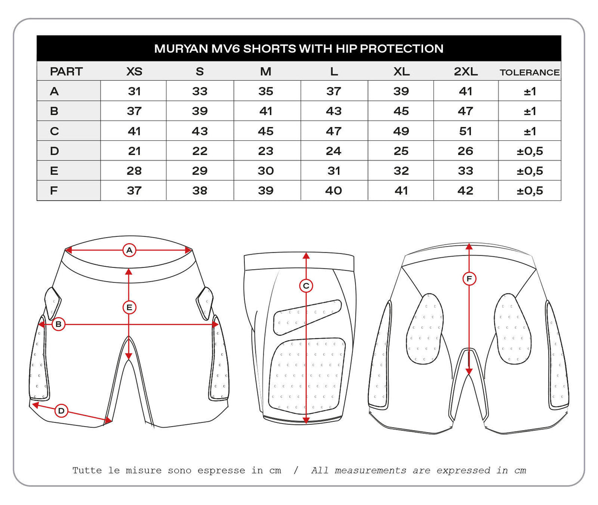 Ufo plast protector pants muryan mv6 protector pants ufo muryan mv6 black gr. m