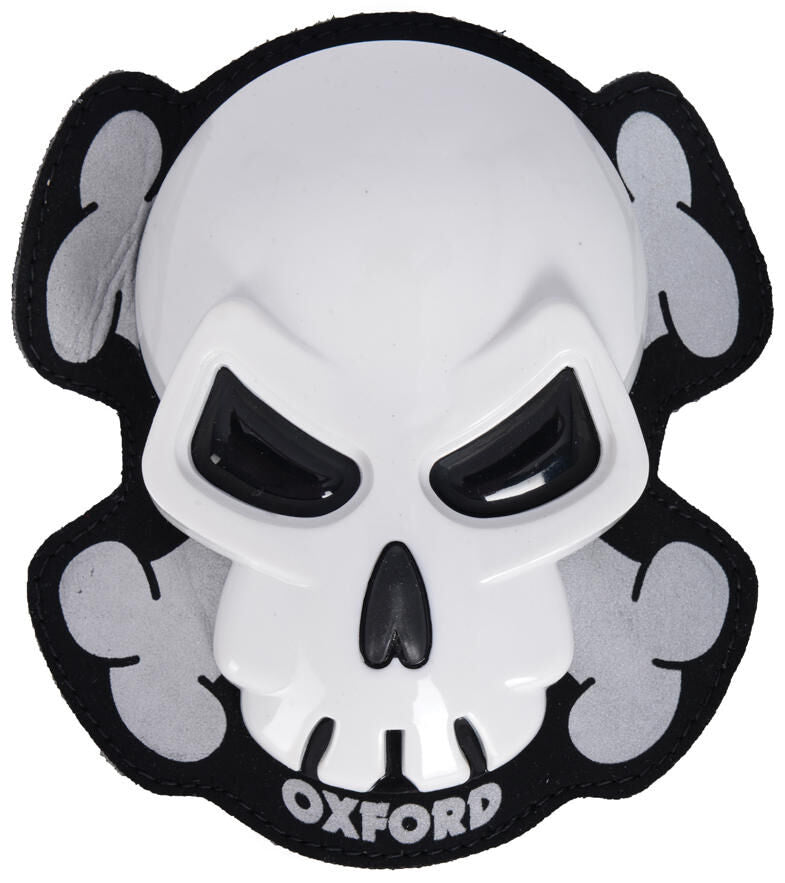 Oxford kneesliders knee slider skull white