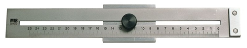 Mib messzeuge afschrijfliniaal 200mm mib