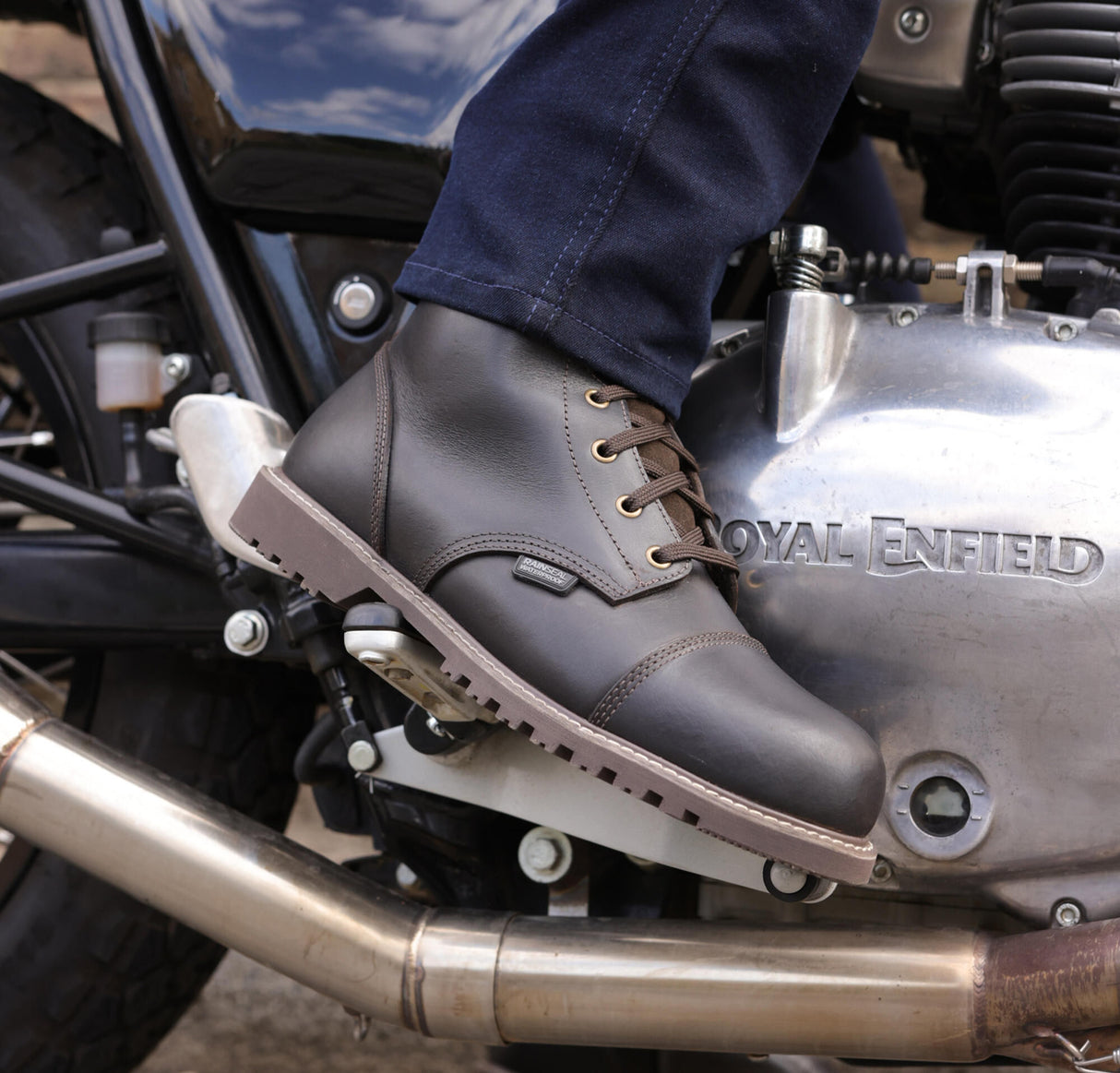 Oxford boot merton 2.0 shoe merton 2.0 ms dark brown gr. 45