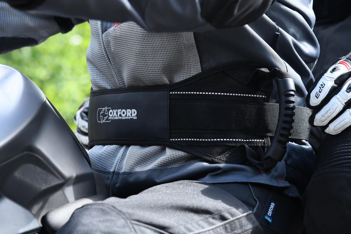 Oxford riders grip harness seat belt pillion adjustable all sizes