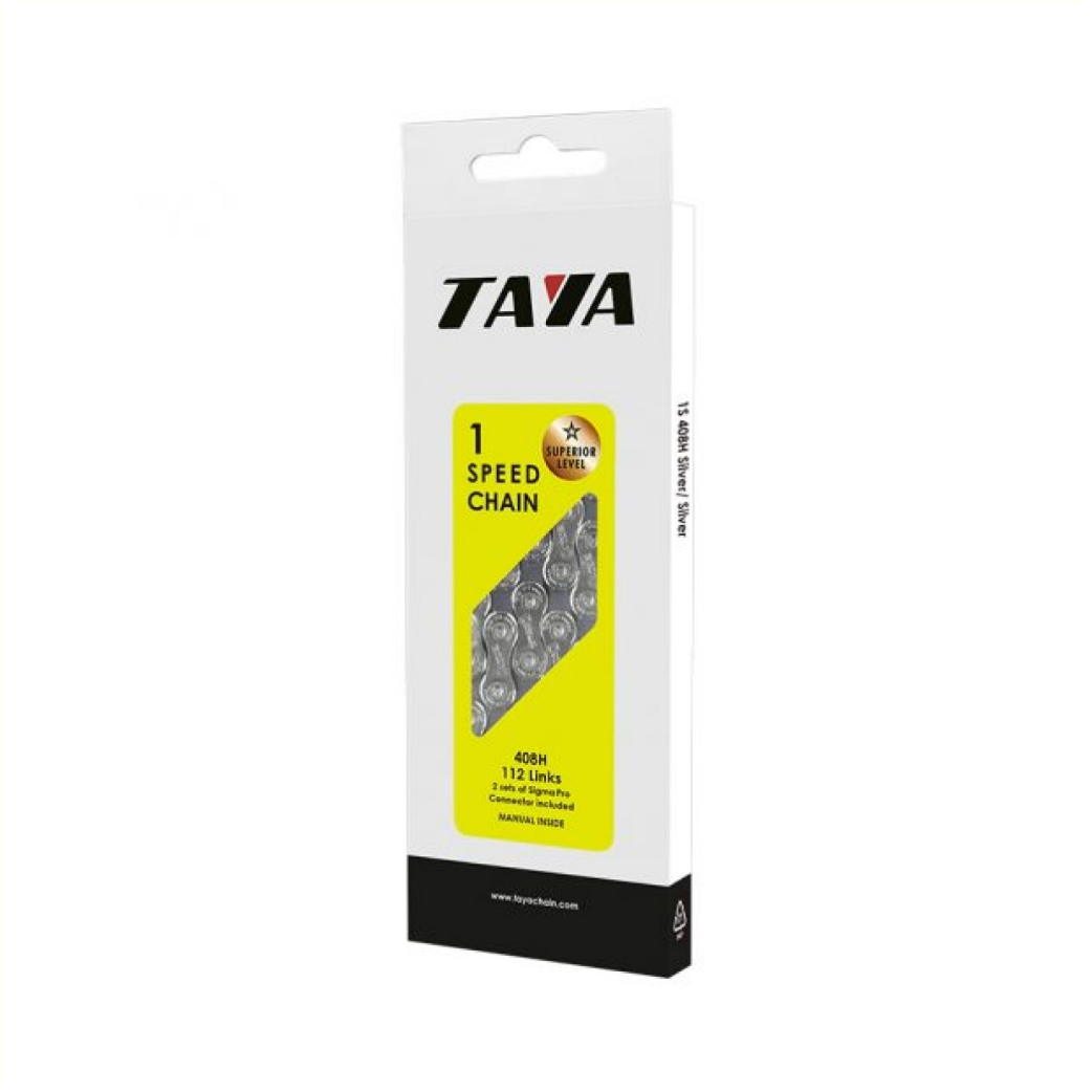 Taya nyaklánc 408H 1 2x3 32 1 sebességű fekete fekete 112 kapcsoló kártya