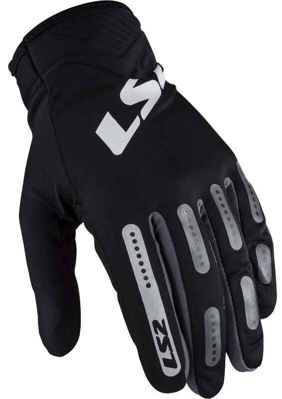Ls2 gloves bend man glove bend man black grey m