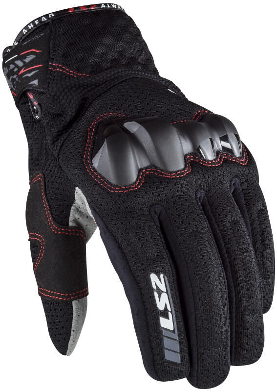 Ls2 gloves chaki man gloves chaki man black s
