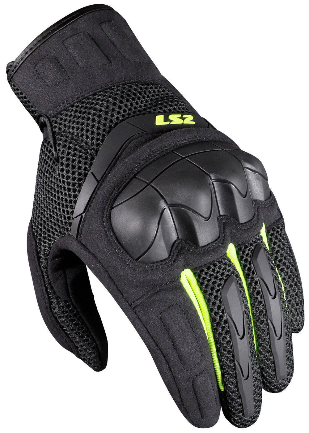 Ls2 gloves kubra man gloves kubra man anthracite hv yellow m