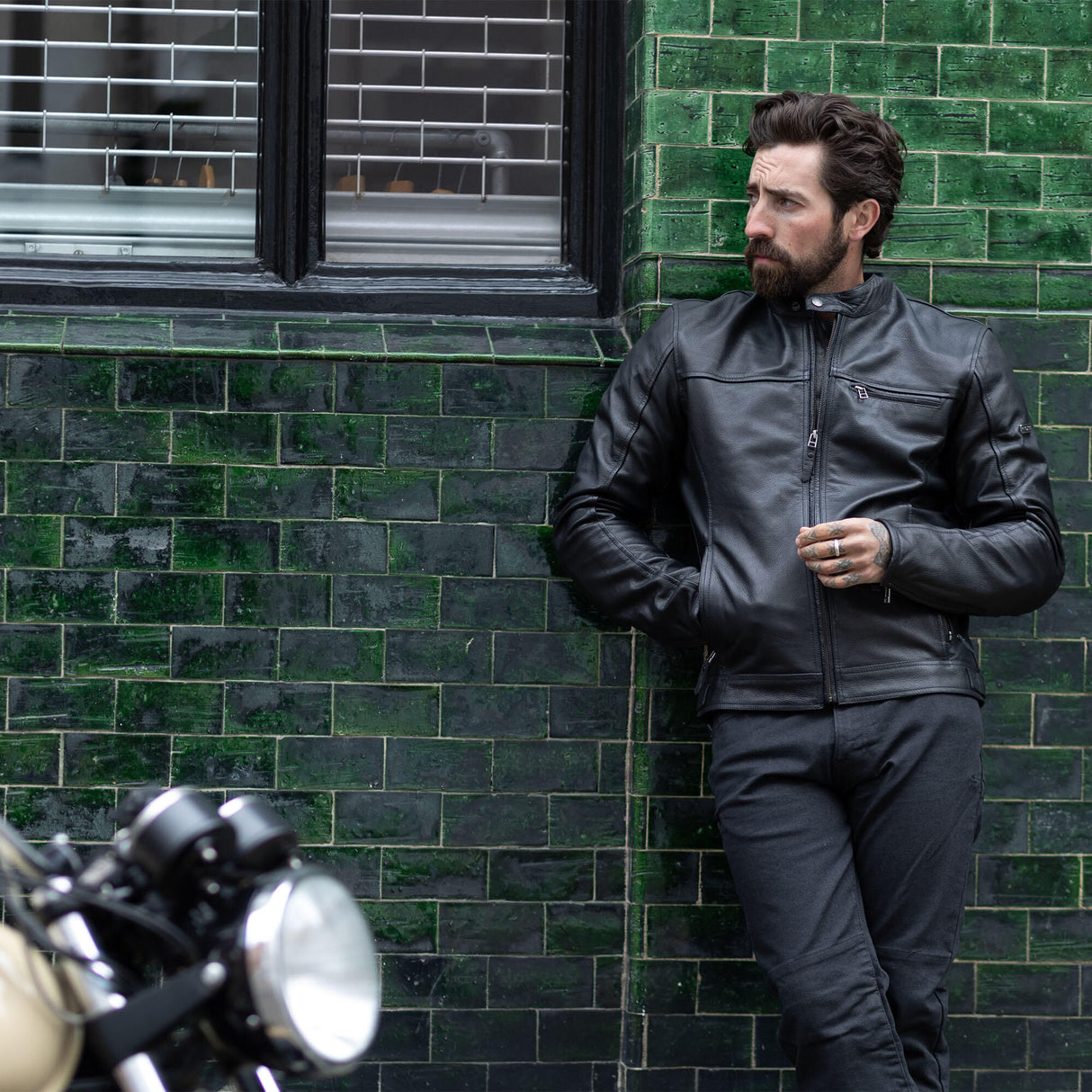 Oxford leather jacket walton 2.0 from jacket walton 2.0 aa leather black gr. m