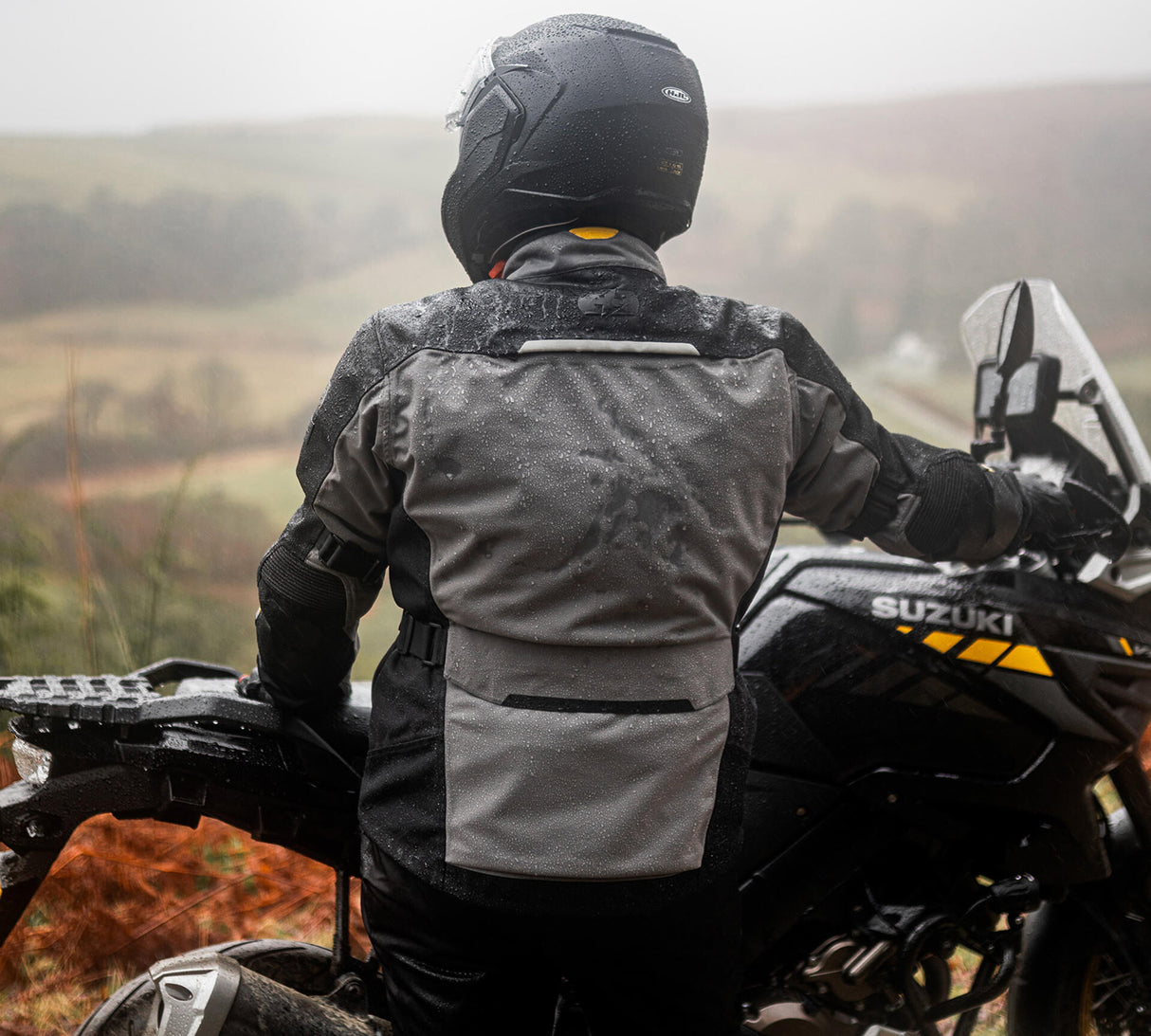 Oxford mondial 2.0 jacket jacket mondial 2.0 black gray gr. 4xl