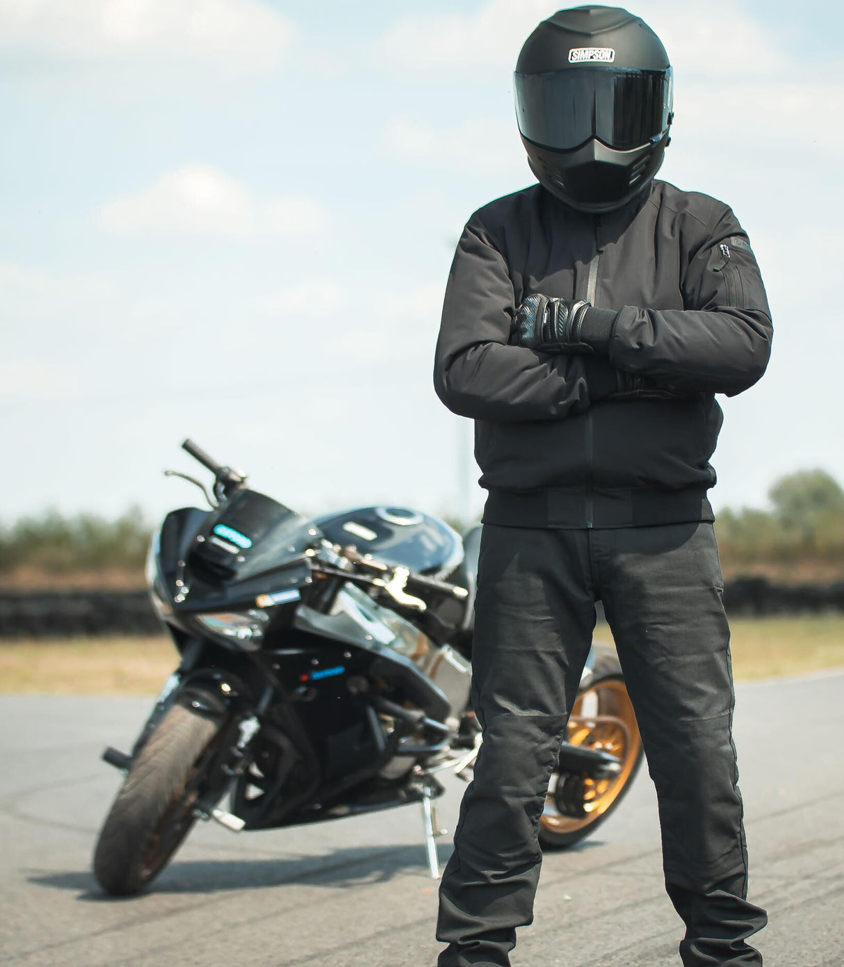 Oxford bomber jacket jacket bomber d2d black gr. 3xl