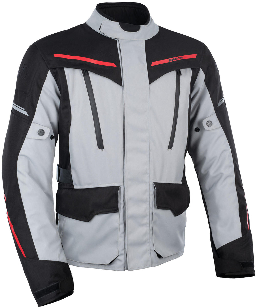 Oxford metro 2.0 jacket jacket metro 2.0 gray black red gr. l