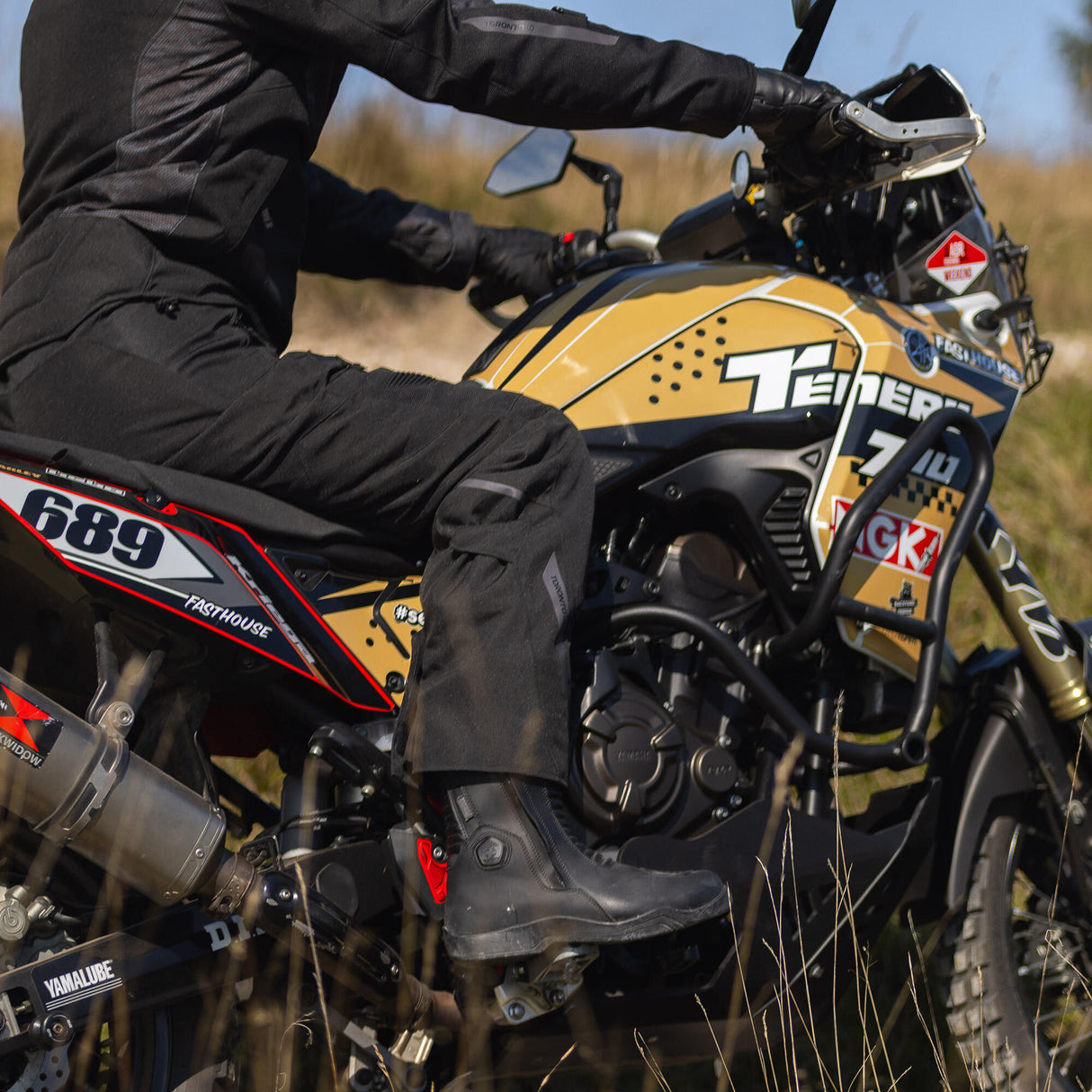 Oxford broek toronto 1.0 , heren trousers toronto 1 d2d ms black long gr. m