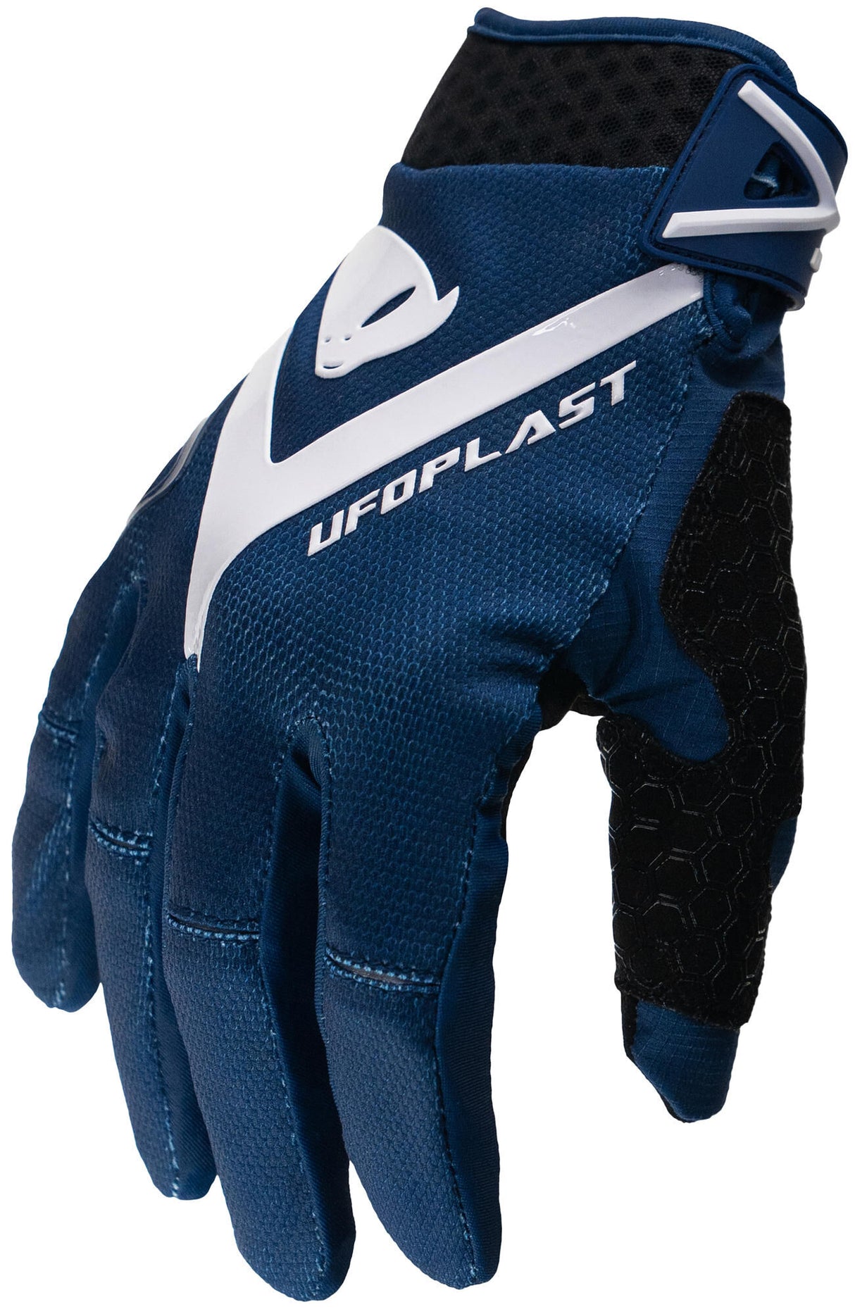Ufo plast crosshandschoen hayes . gloves ufo hayes navy white gr. l