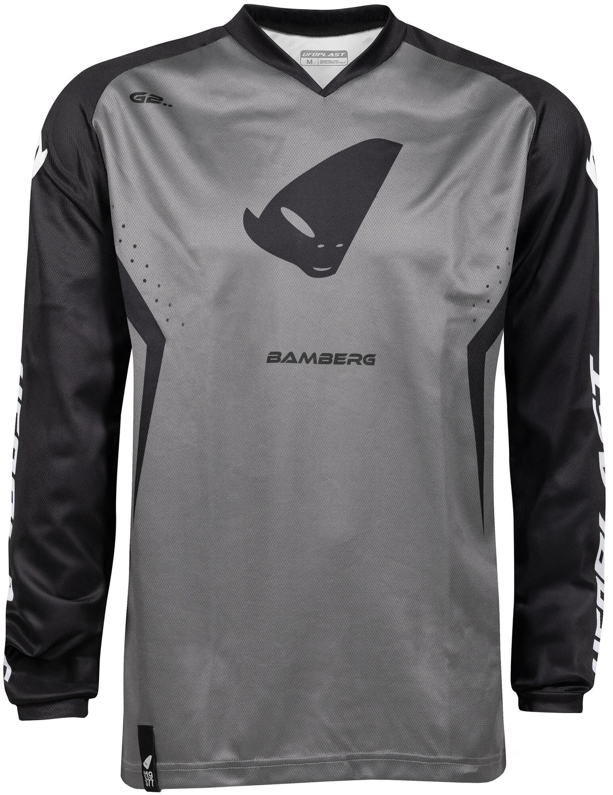 Ufo plast jersey mx bamberg, men's mx jersey ufo bamberg black gray gr. m