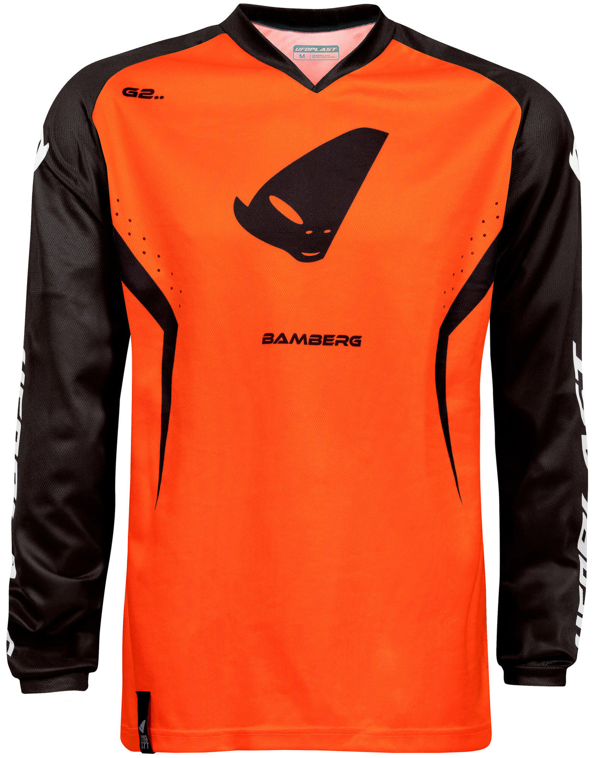 Ufo plast jersey mx bamberg, men's mx jersey ufo bamberg black orange gr. xxl