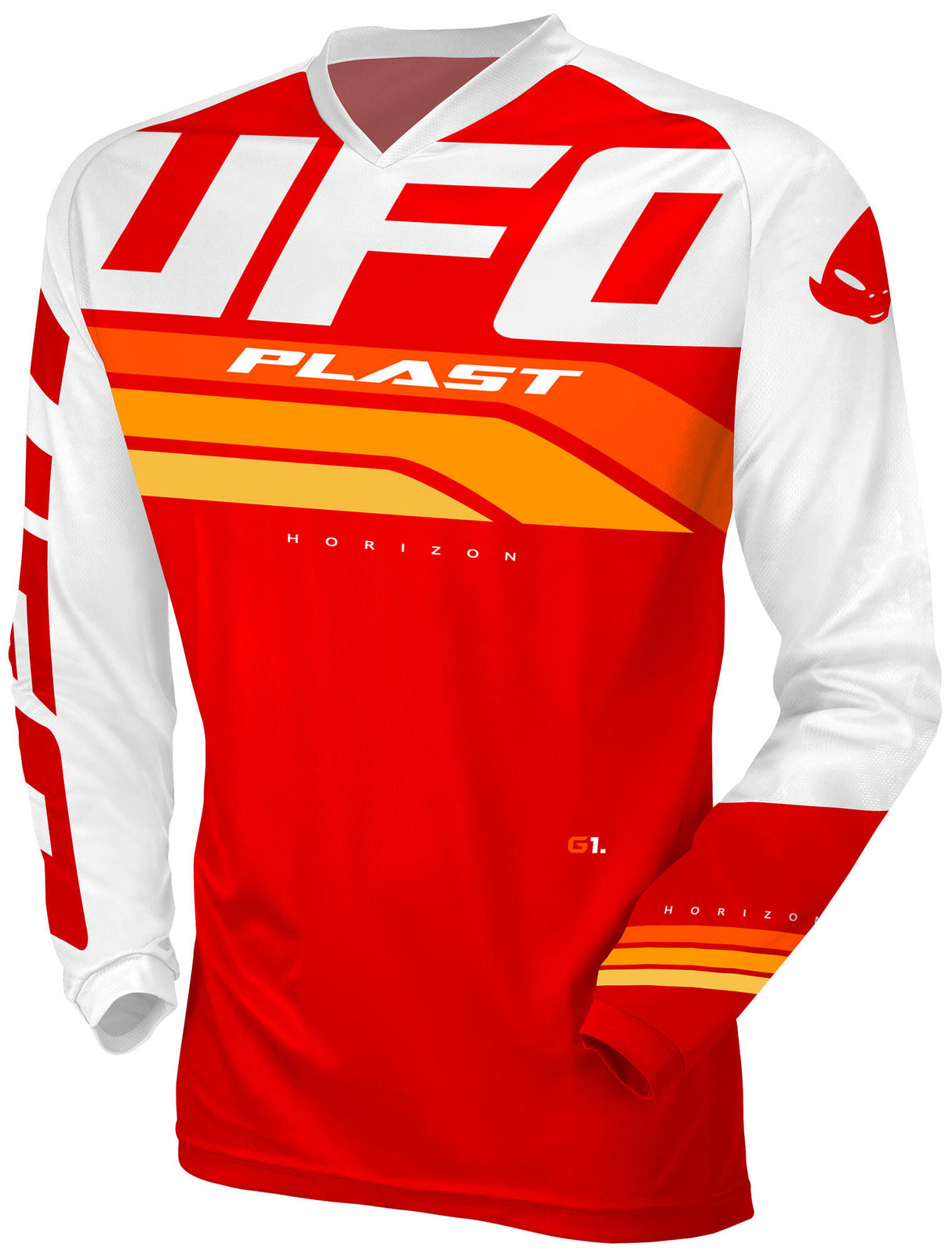 Ufo plast jersey mx horizon mx jersey ufo horizon red gr. l