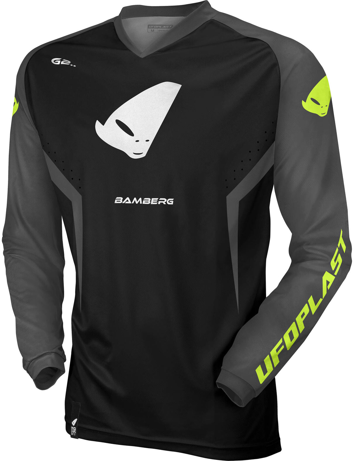 Ufo plast jersey mx bamberg, men's mx jersey ufo bamberg gray gr. xxl