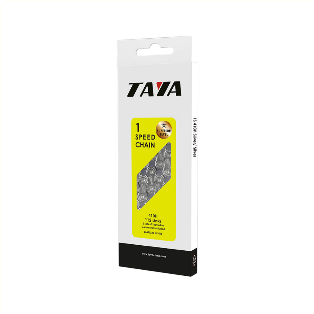 Taya nyaklánc 410H 1 2x1 8, fekete