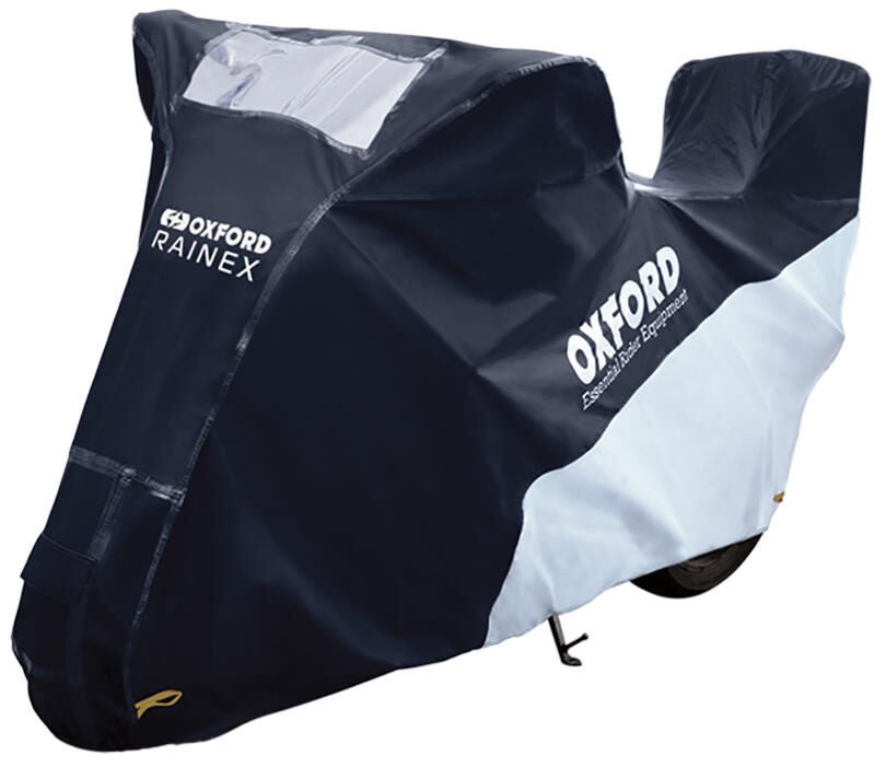 Oxford rainex folding garage with top case extension bike covers rainex outdoor f. top cases gr.