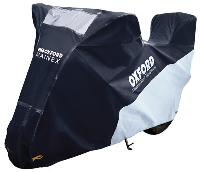 Oxford rainex folding garage with top case extension bike covers rainex outdoor f. top cases gr.