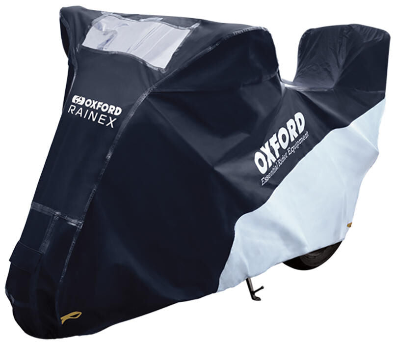 Oxford rainex folding garage with top case extension bike covers rainex outdoor f. top cases gr.