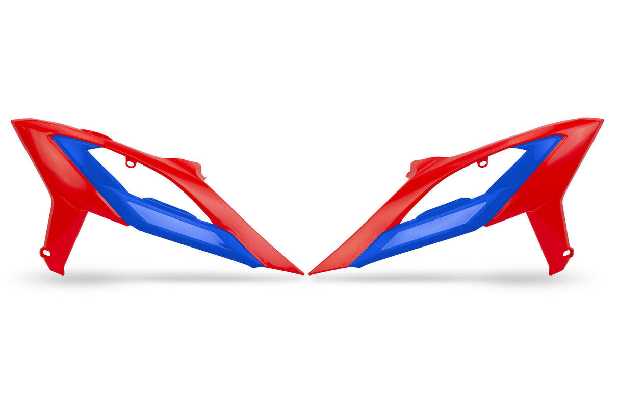 Ufo plast radiator cover radiator covers ufo beta red blue