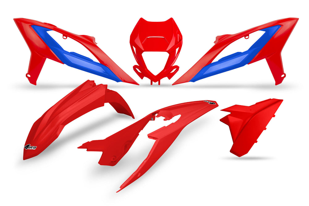 Ufo plast body trim kit ufo beta red blue