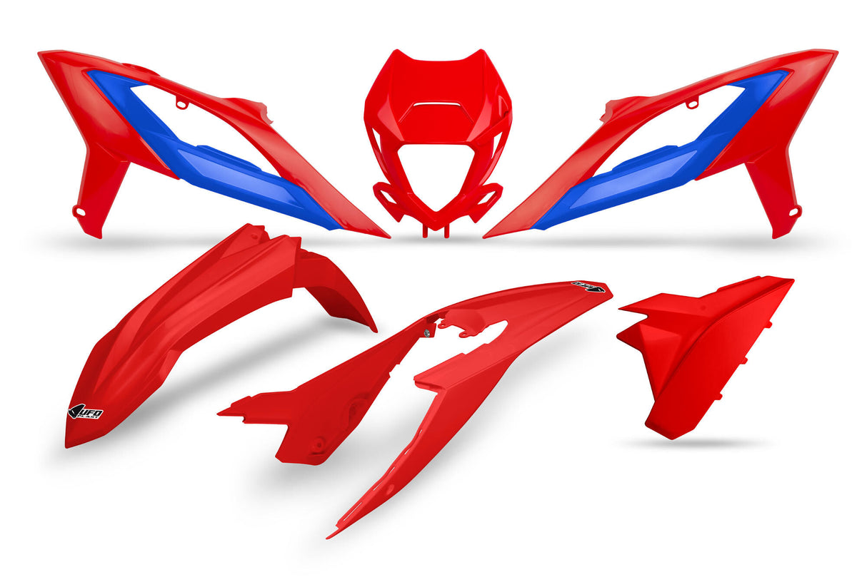 Ufo plast body trim kit ufo beta red blue