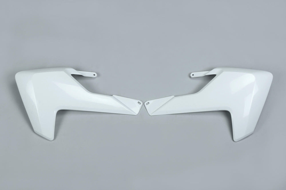 Ufo plast radiator cover radiator covers ufo husqvarna white