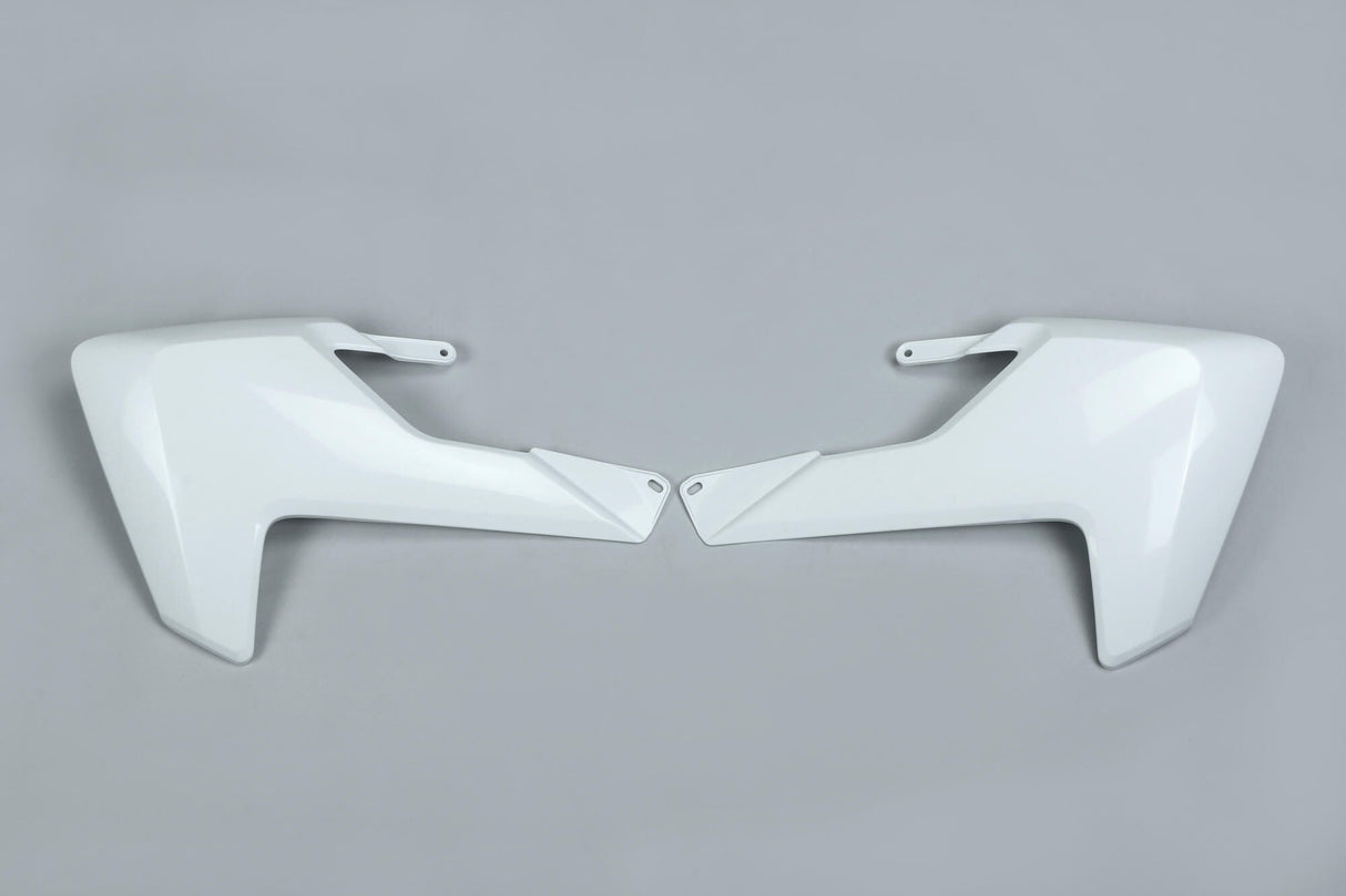 Ufo plast radiator cover radiator covers ufo husqvarna white