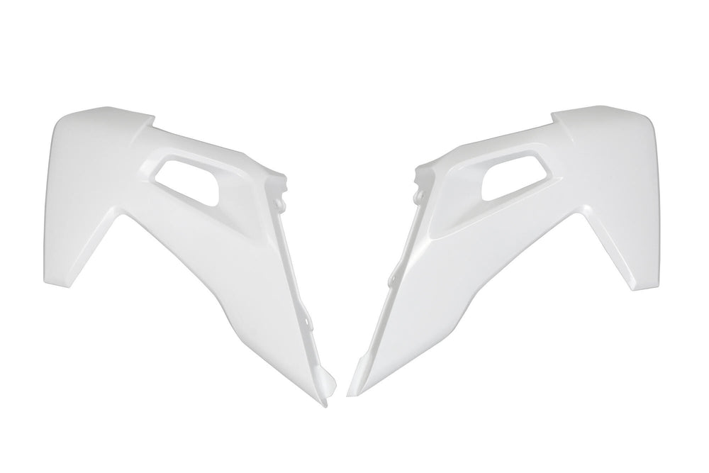 Ufo plast radiator cover radiator covers ufo husqvarna white