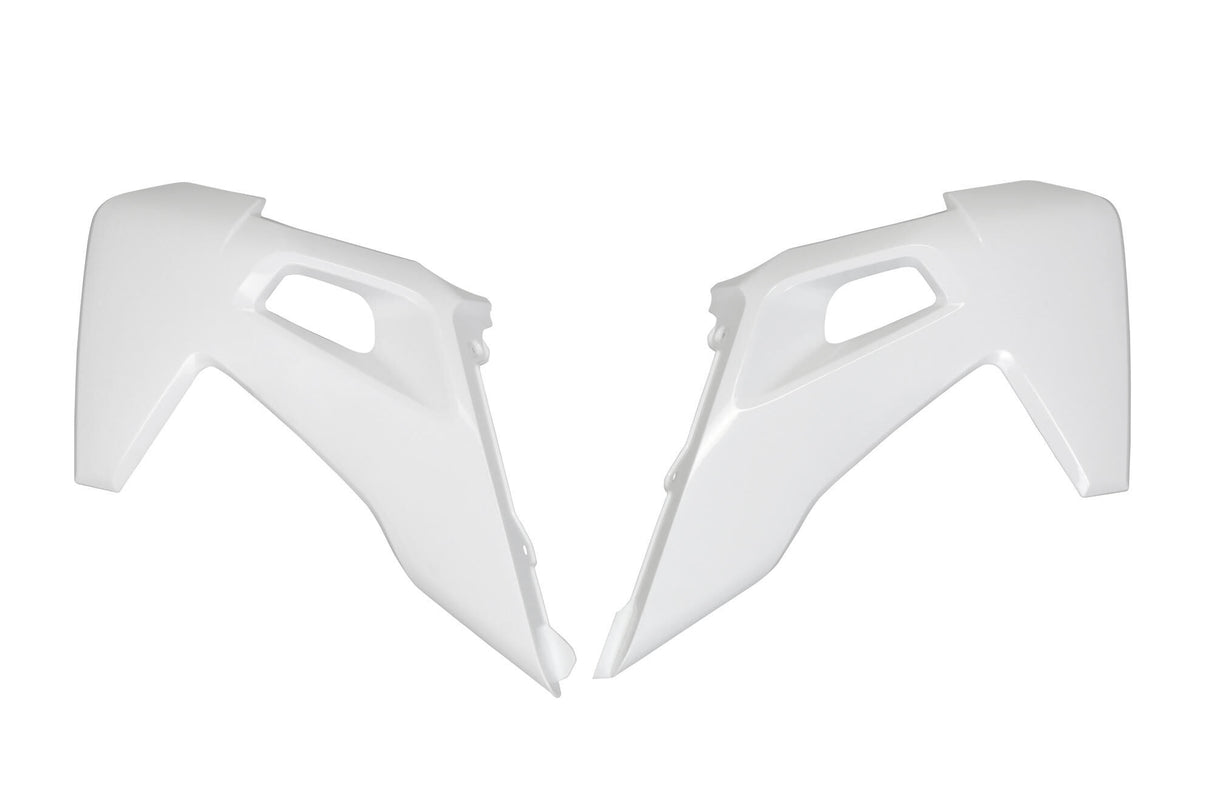 Ufo plast radiator cover radiator covers ufo husqvarna white