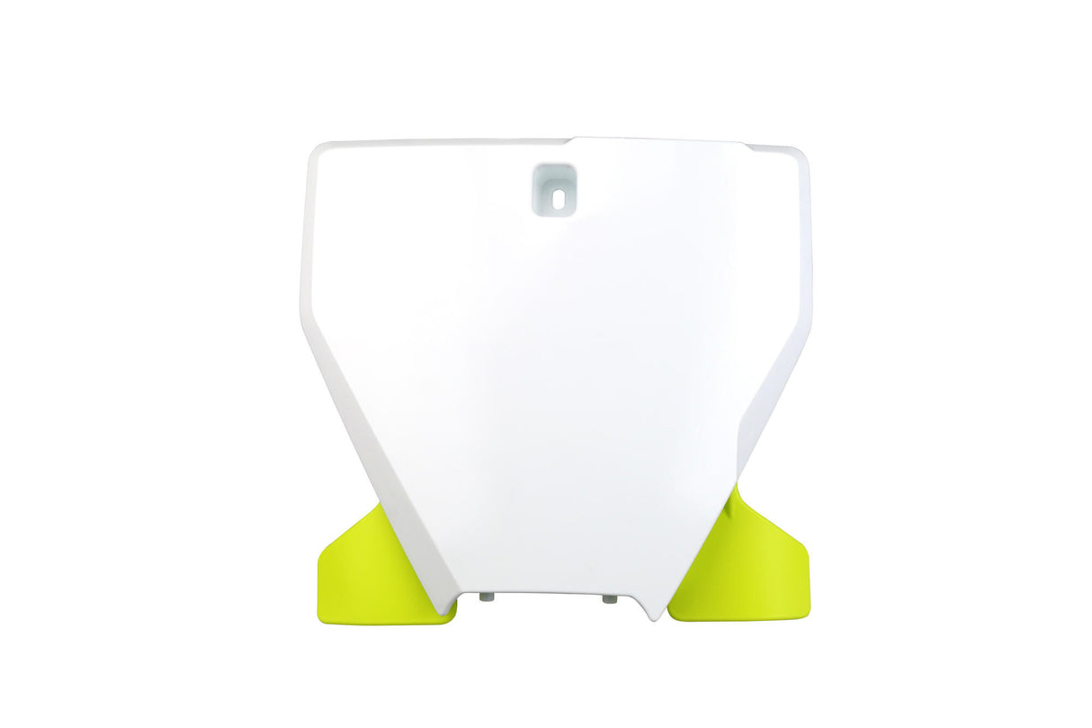 Ufo plast startnummerbord start number plate ufo husqvarna white