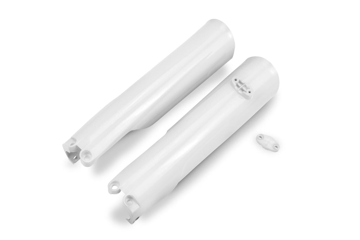 Ufo plast front fork protection fork protectors ufo husqvarna white