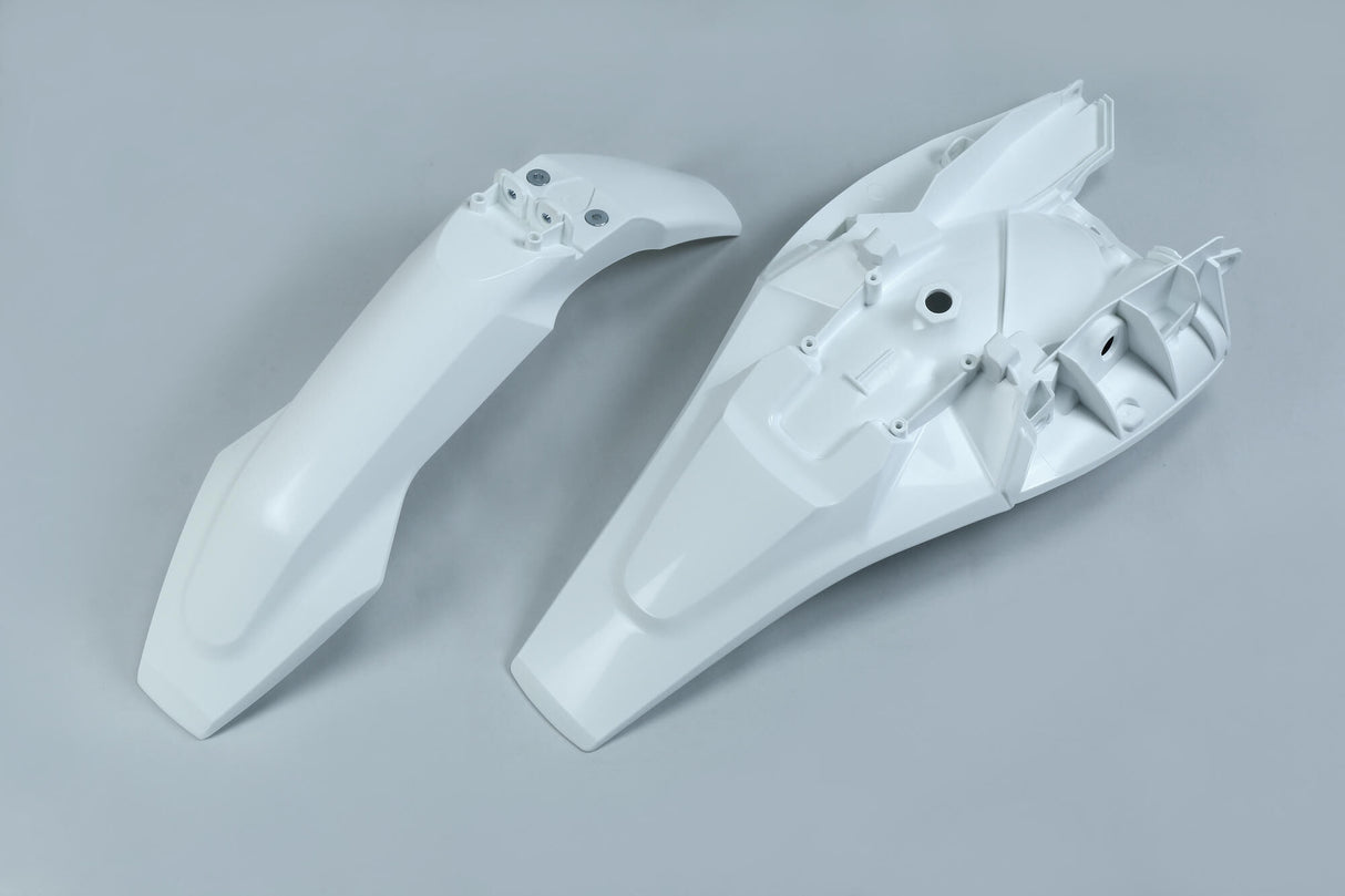 Ufo plast fender set mudguard set ufo husqvarna oem white