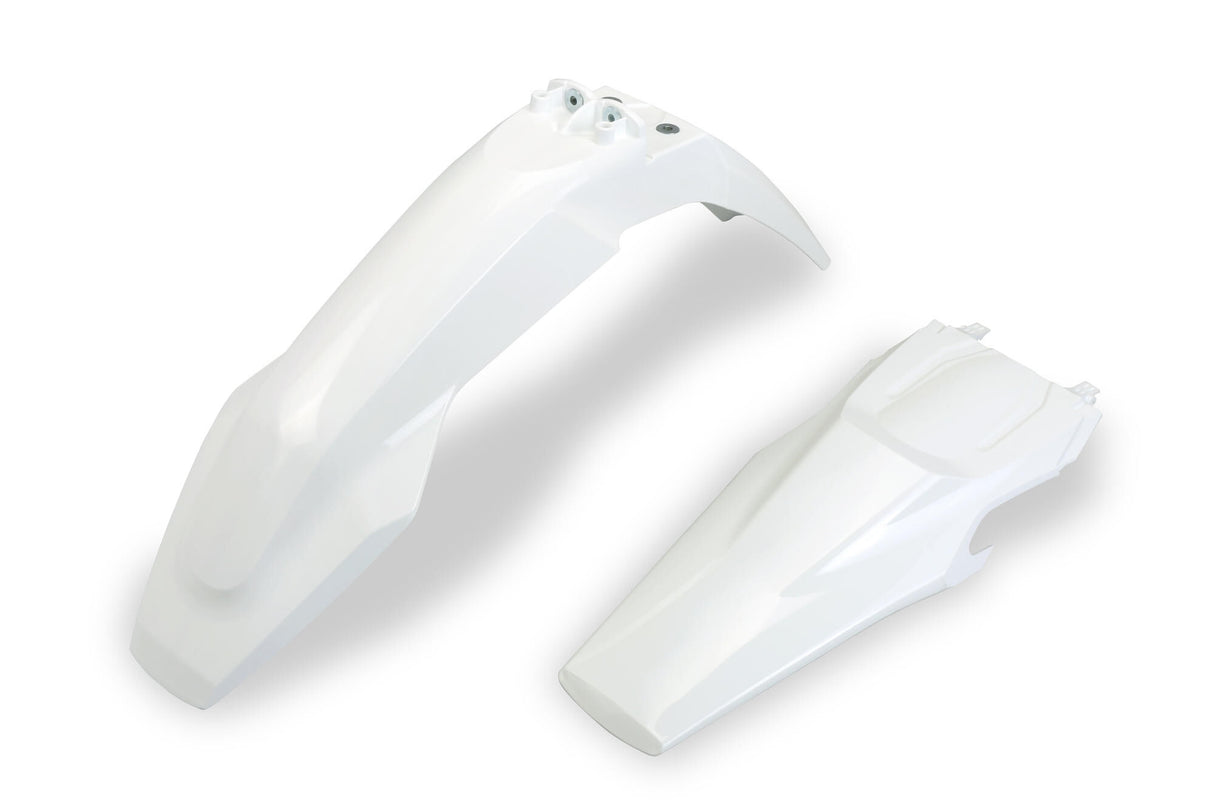 Ufo plast fender set mudguard set ufo husqvarna white