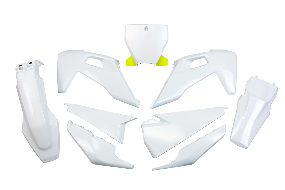 Ufo plast bodywork trim kit ufo husqvarna oem white