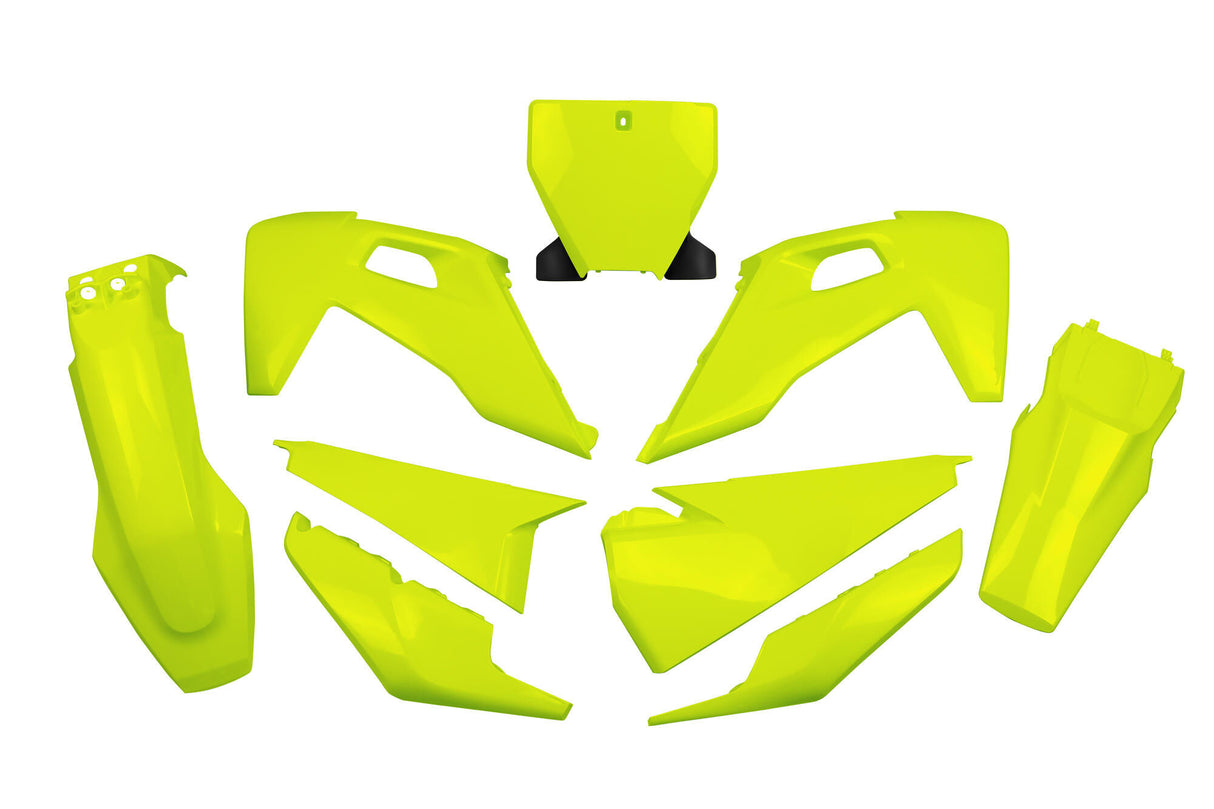 Ufo plast bodywork trim kit ufo husqvarna yellow