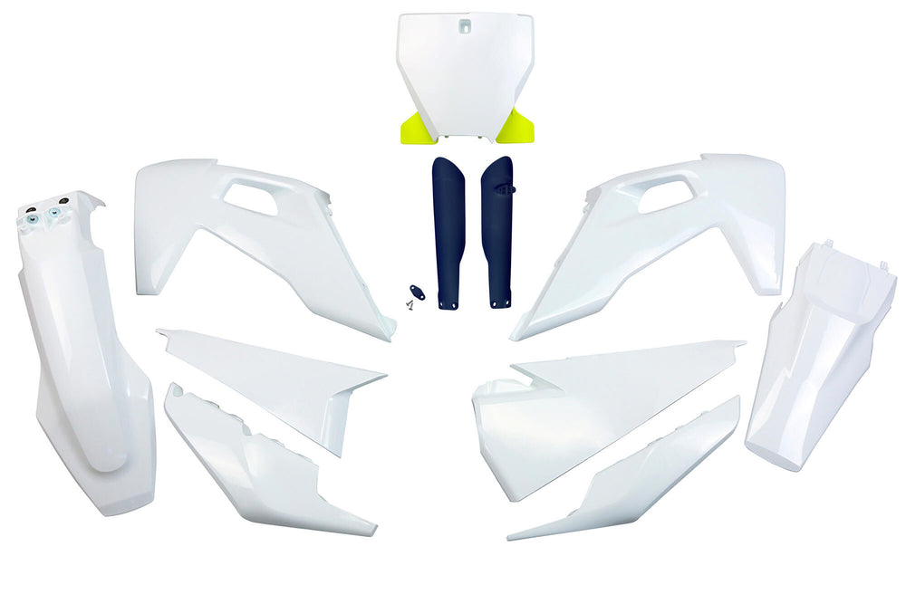 Ufo plast bodywork trim kit ufo husqvarna oem wt ye bl