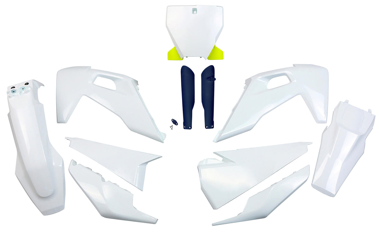 Ufo plast bodywork trim kit ufo husqvarna oem wt ye bl