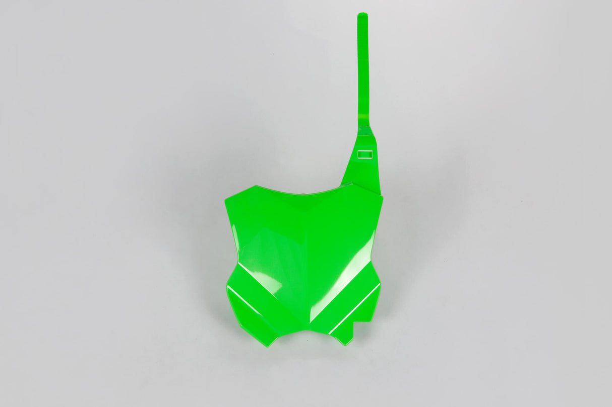 Ufo pees start number plate start number plate ufo kawasaki green