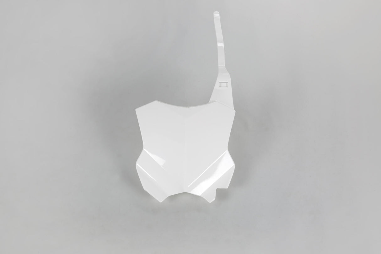 Ufo pee start number plate start number plate ufo kawasaki white