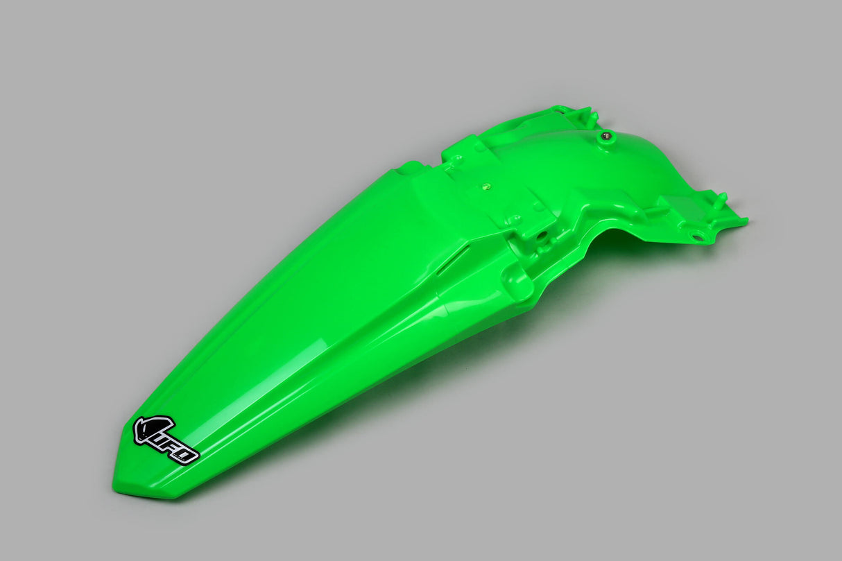 Ufo plast fender rear mudguard ufo kawasaki green