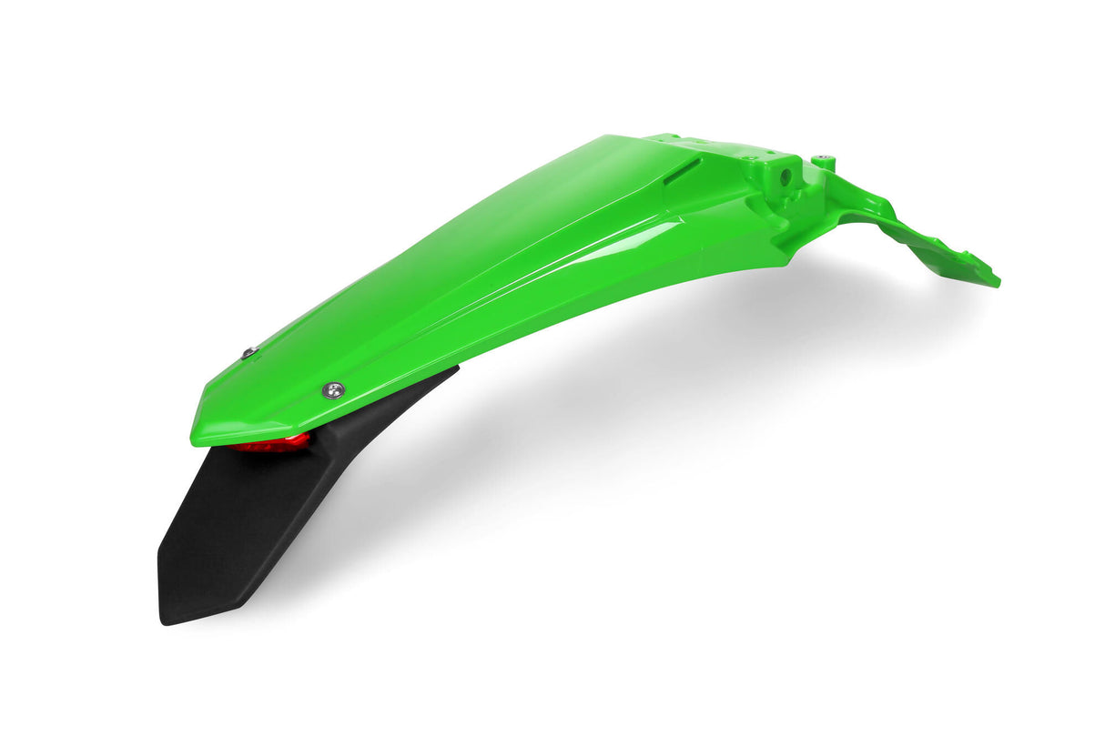 Ufo plast fender rear mudguard ufo kawasaki led green