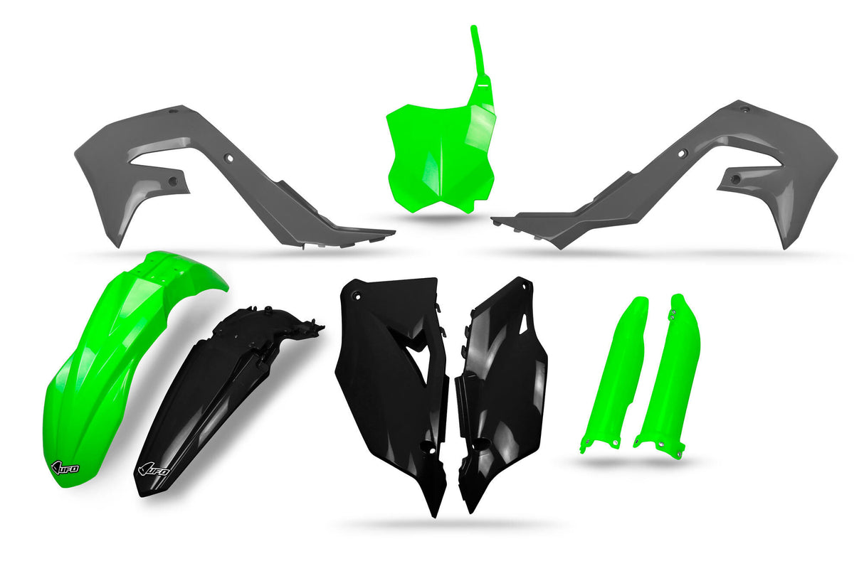 Ufo plast bodywork trim kit ufo kawasaki limited