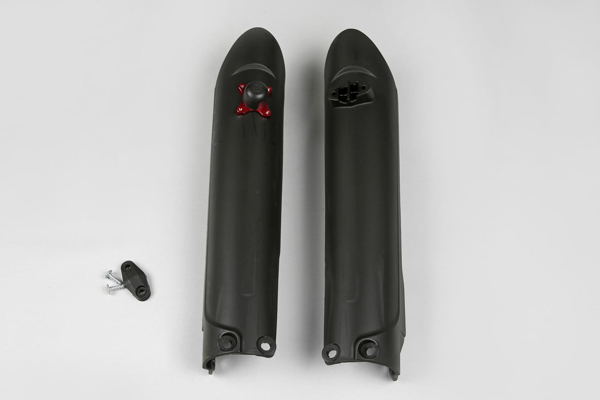 Ufo plast voorvork bescherming fork protectors ufo ktm black