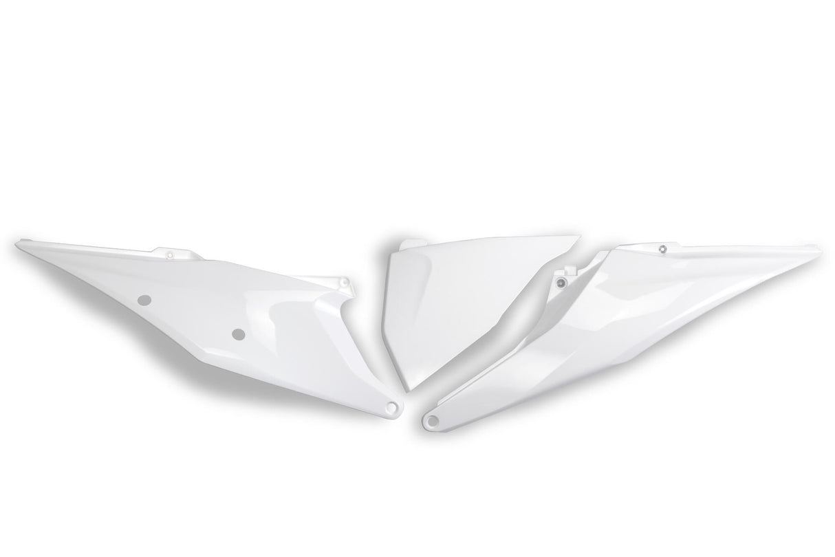 Ufo plast side covers side covers ufo ktm white