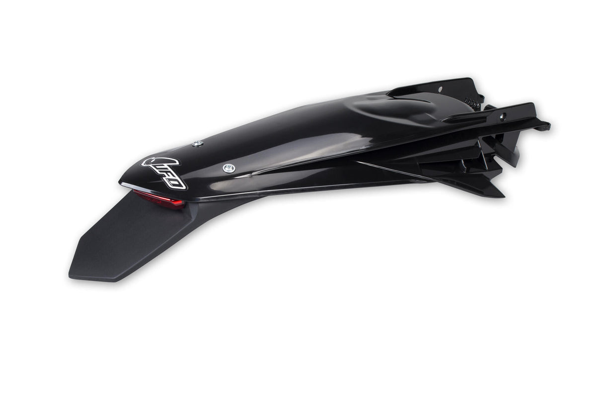 Ufo plast fender rear mudguard ufo ktm led black